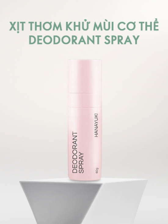 Xịt Khử Mùi Cơ Thể Deodorant Spray